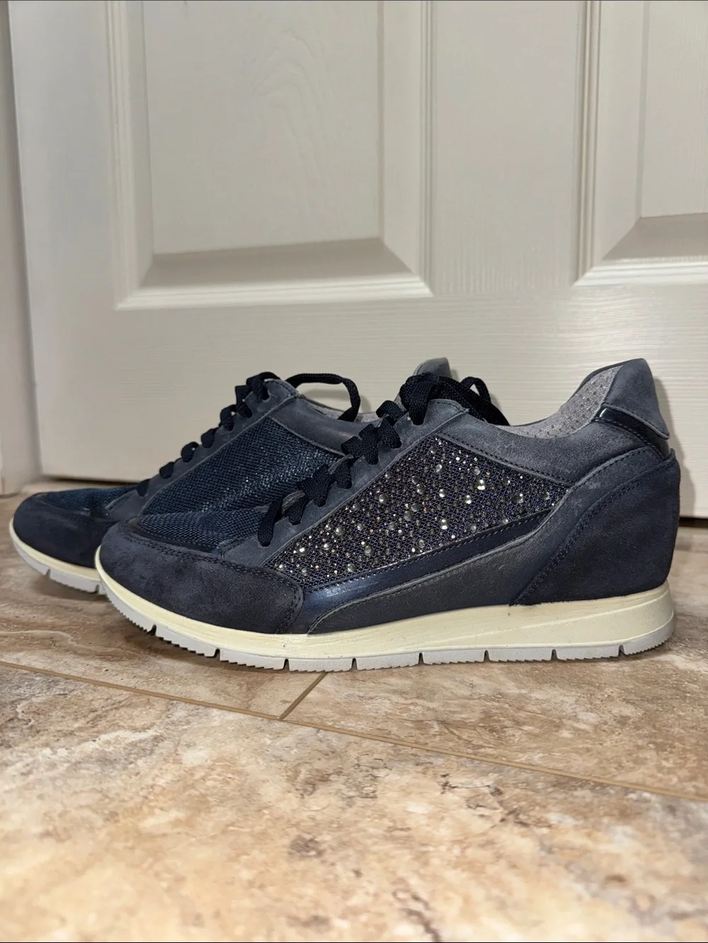 IMAC  Women's Navy sneakers